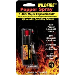 Wildfire 1.2 ounce keychain pepper spray