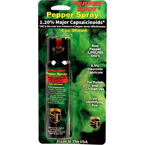 Pepper Shot 1.2% MC 4 oz Pepper Spray - Image 13