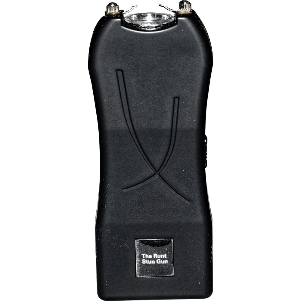 Runt Rechargeable Stun Gun With Flashlight And Wrist Strap Disable Pin