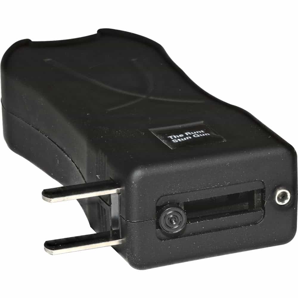 Runt Rechargeable Stun Gun With Flashlight And Wrist Strap Disable Pin - Image 3