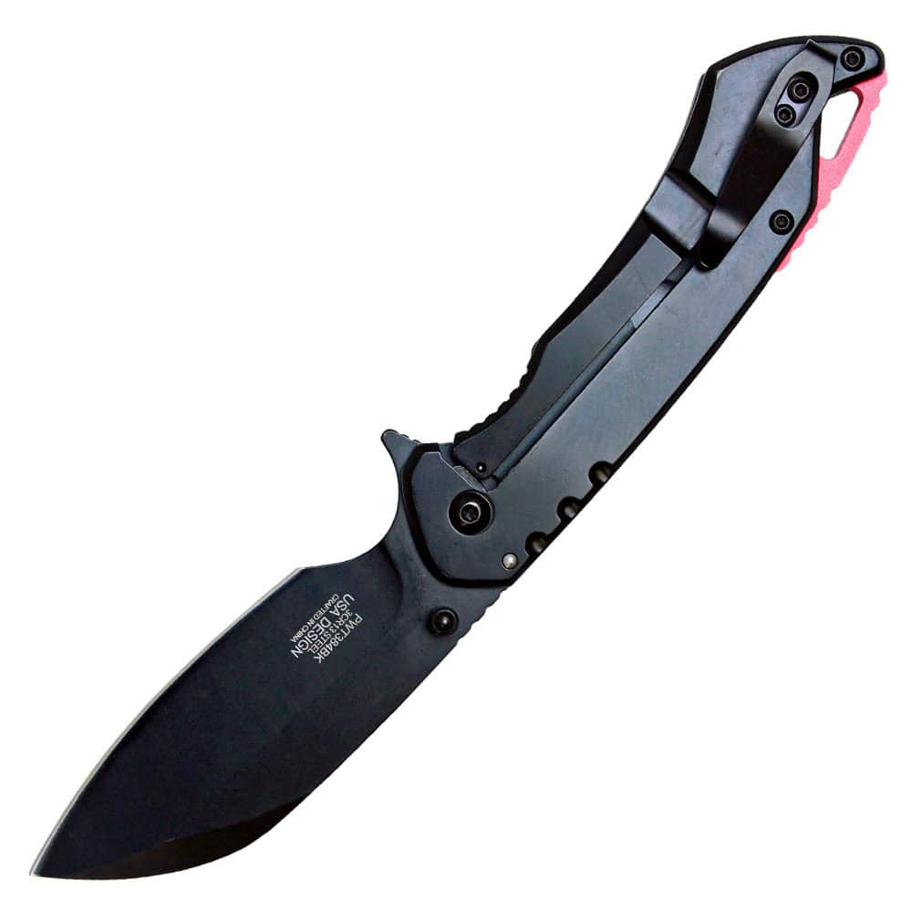 Assisted Open Folding Pocket Knife, Handle w/ Accents - Image 2