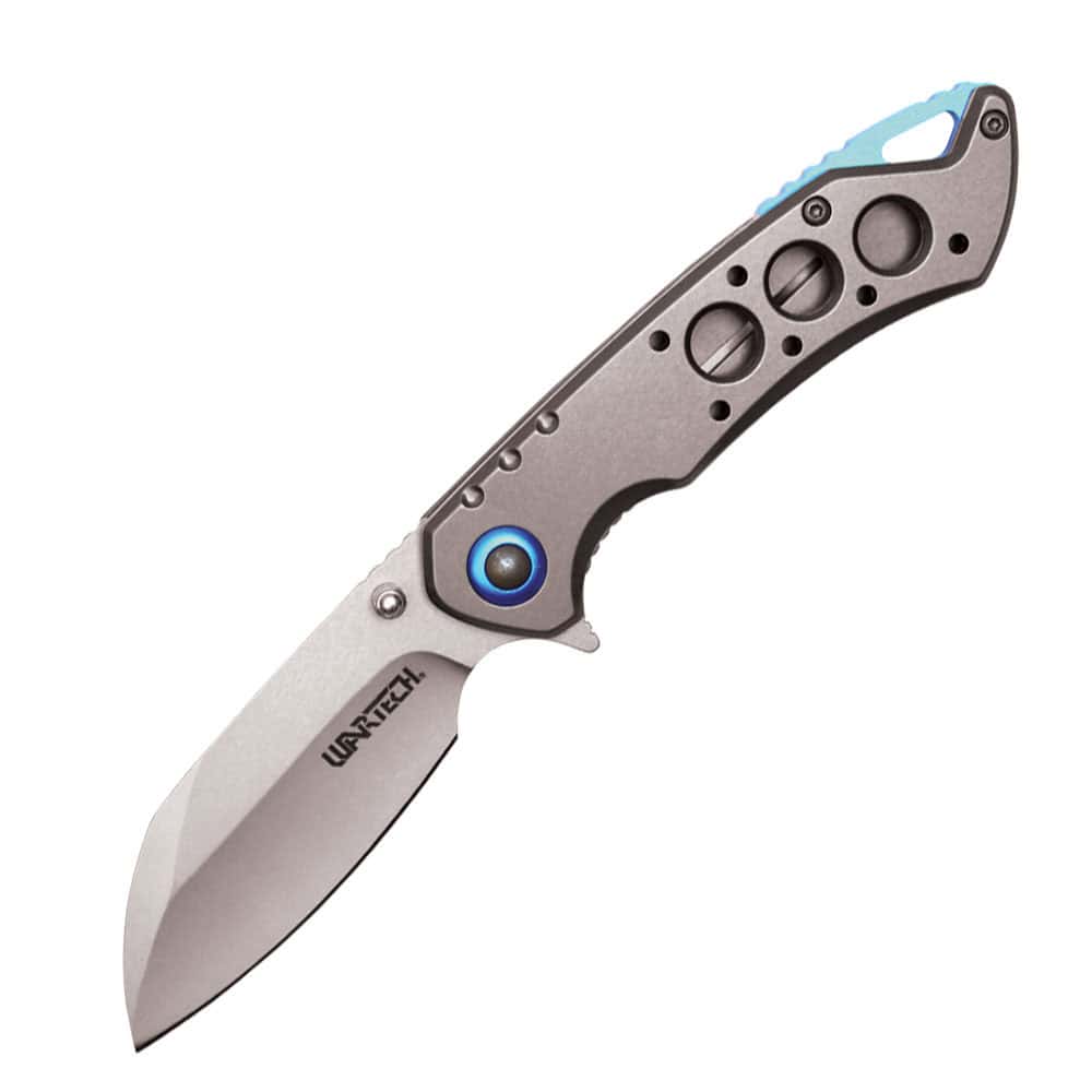 Assisted Open Folding Pocket Knife, Handle w/ Accents - Image 5