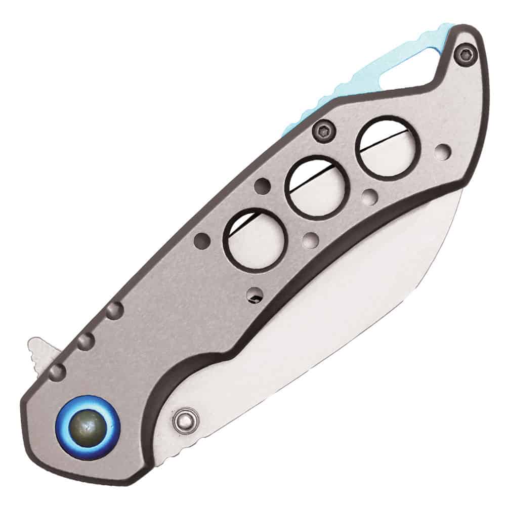 Assisted Open Folding Pocket Knife, Handle w/ Accents - Image 7